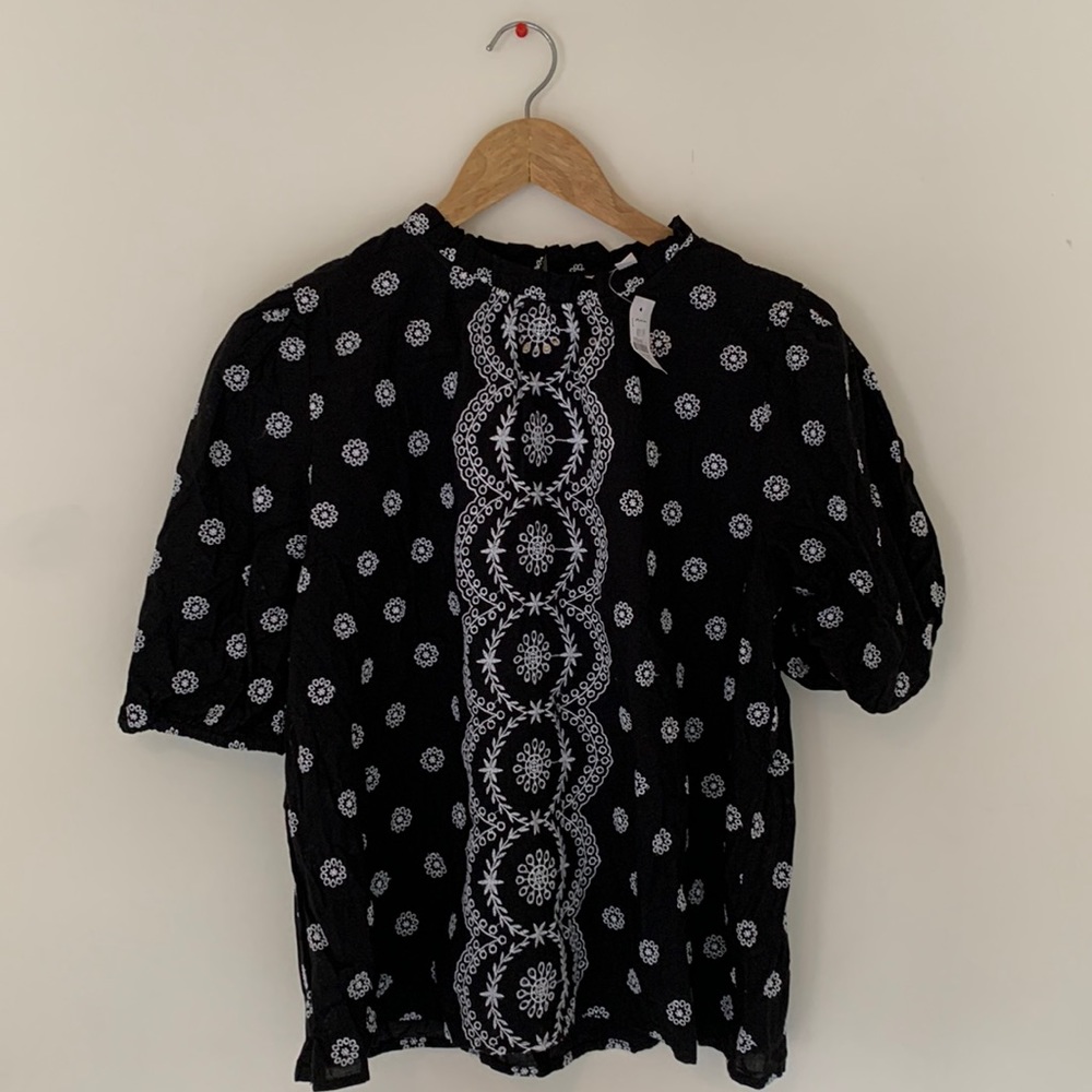 Embroidered LOFT Blouse
